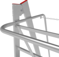 Professional mobile folding platform ladder NV3540 sku 3540106