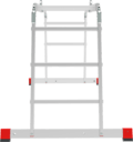 Multipurpose aluminum professional hinged rung ladder 500 mm width NV3321 sku 3321403