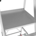 Industrial mobile folding stepladder with platform NV 5540 sku 5540106