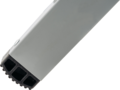 Steel double-sided stepladder with aluminum steps NV1140 sku 1140207