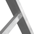 Aluminum single-section professional leaning ladder NV3210