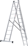 Three-section aluminum multipurpose ladder NV1230 sku 1230310