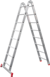 Mobile multipurpose hinged scaffold 5.4 m working height NV 2440