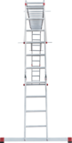 Ramp multipurpose rung ladder NV 8000056