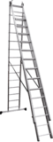 Three-section aluminum multipurpose ladder NV1230 sku 1230314