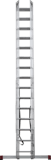 Three-section aluminum multipurpose ladder NV1230 sku 1230315