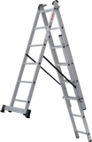 Three-section aluminum multipurpose ladder NV1230 sku 1230306