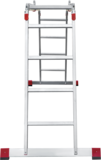 Multipurpose aluminum professional hinged rung ladder 400 mm width NV3320 sku 3320404