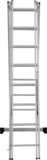 Three-section aluminum multipurpose ladder NV1230 sku 1230308