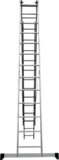 Three-section aluminum multipurpose ladder NV1230 sku 1230313