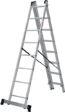 Three-section aluminum multipurpose ladder NV1230 sku 1230308