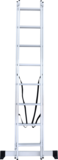 Лестница алюминиевая двухсекционная NV1220