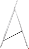 Three-section aluminum multipurpose ladder NV1230 sku 1230315