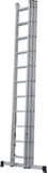 Three-section aluminum multipurpose ladder NV1230 sku 1230311