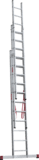 Профессиональная алюминиевая трёхсекционная лестница NV3230 артикул 3230311