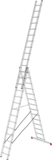 Three-section aluminum multipurpose ladder NV2230 sku 2230314