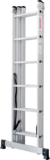 Three-section aluminum multipurpose ladder NV1230 sku 1230306