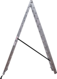 Three-section aluminum multipurpose ladder NV1230 sku 1230313