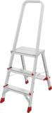 Aluminum professional stepladder with 350×260 mm platform NV3130 sku 3130103