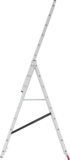 Three-section aluminum multipurpose ladder NV2230 sku 2230309