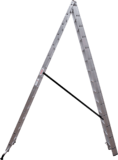 Three-section aluminum multipurpose ladder NV1230 sku 1230314