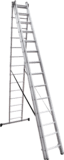 Three-section aluminum multipurpose ladder NV1230 sku 1230314