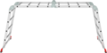 Multipurpose aluminum professional hinged rung ladder 500 mm width NV3321 sku 3321404