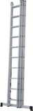 Three-section aluminum multipurpose ladder NV1230 sku 1230310