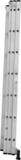 Three-section aluminum multipurpose ladder NV1230 sku 1230307