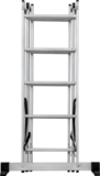 Three-section aluminum multipurpose ladder NV1230 sku 1230305