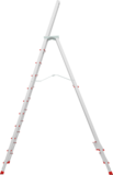 Aluminum professional stepladder with 350×260 mm platform NV3130 sku 3130111