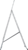Three-section aluminum multipurpose ladder NV1230