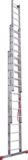 Three-section aluminum industrial multipurpose ladder NV5230 sku 5230313
