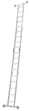 Лестница-трансформер алюминиевая, ширина 400 мм NV2322 артикул 2322245
