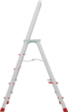 Aluminum professional stepladder with 350×260 mm platform NV3130 sku 3130105