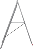Three-section aluminum multipurpose ladder NV1230 sku 1230317