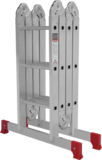 Multipurpose aluminum hinged rung ladder 340 mm width NV2320 sku 2320403