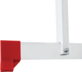 Multipurpose aluminum hinged rung ladder 340 mm width NV2320