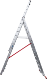 Three-section aluminum industrial multipurpose ladder NV5230 sku 5230313