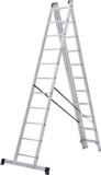 Three-section aluminum multipurpose ladder NV1230 sku 1230311