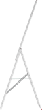 Three-section aluminum multipurpose ladder NV2230 sku 2230317