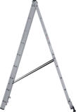Three-section aluminum multipurpose ladder NV1230 sku 1230309