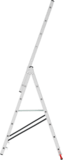 Three-section aluminum multipurpose ladder NV2230 sku 2230307