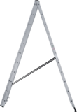 Three-section aluminum multipurpose ladder NV1230 sku 1230311