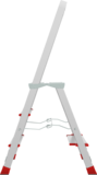 Aluminum professional stepladder with 350×260 mm platform NV3130 sku 3130103