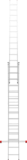Three-section aluminum multipurpose ladder NV2230 sku 2230314