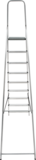 Aluminum stepladder NV1110 sku 1110109