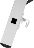 Three-section aluminum multipurpose ladder NV2230
