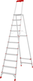 Aluminum professional stepladder with 350×260 mm platform and tool tray NV3135 sku 3135111