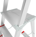 Aluminum professional stepladder with 350×260 mm platform NV3130